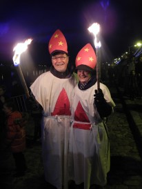32. Pete & Glennie dressed up for the parade