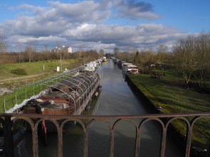 23. moorings at the Old Lock