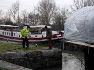 39. moving ASTER back to her berth