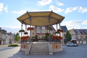 281. Town Hall and band stand