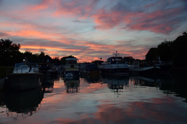 4. Sunset at Sillery