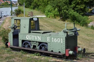 52. electric train for pulling boats thru Billy tunnel