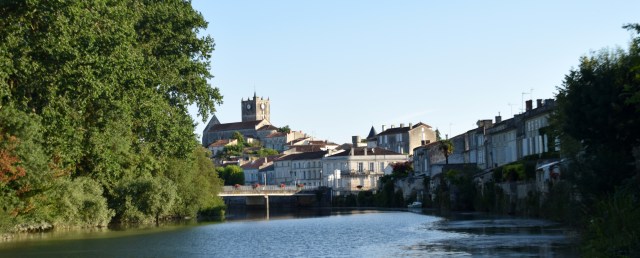 13. St. Savinien from the Marina