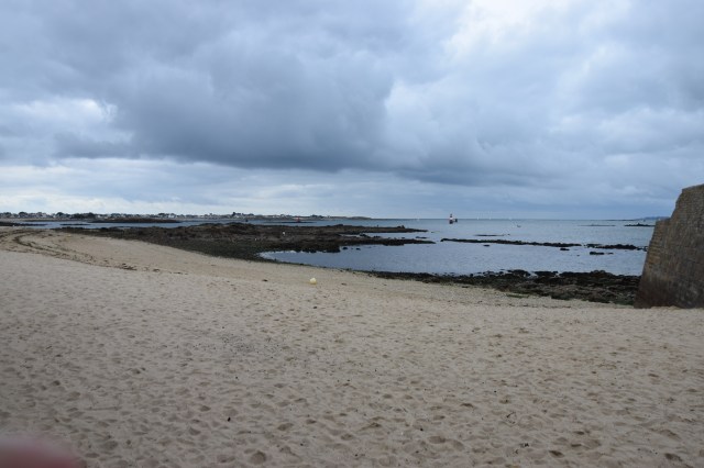 190. The main beach with familar Brittany Sky